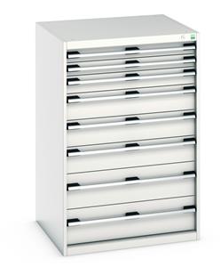 Bott Drawer Cabinets 800 x 750 Drawer Cabinet 1200 mm high - 8 drawers